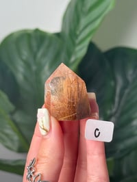 Image 3 of MINI RUTILE IN QUARTZ TOWERS A-E