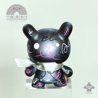 Image 4 of Macaroni -  Doodle Edition - Bliss - Custom 3" Kidrobot Dunny