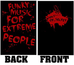 Image of T-SHIRT "Funky Music For Extreme People"