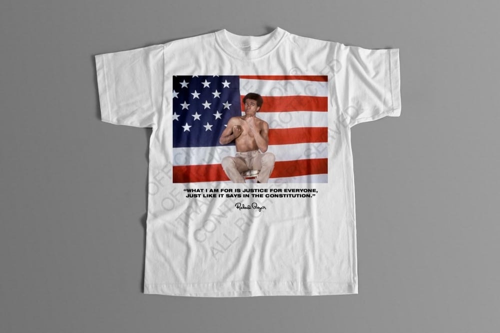 Richard Pryor - American Flag T Shirt