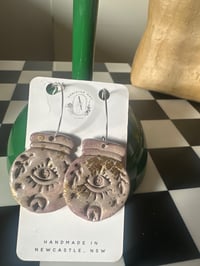 Image 1 of MYSTICAL HOOPS | POLYMER CLAY EARRINGS