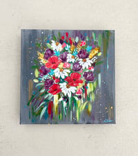 Image 1 of Floral Bouquet Abstract 