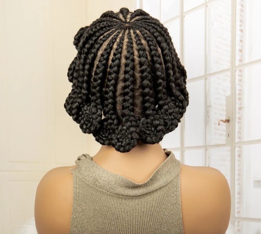 Image of Full lace wig african style