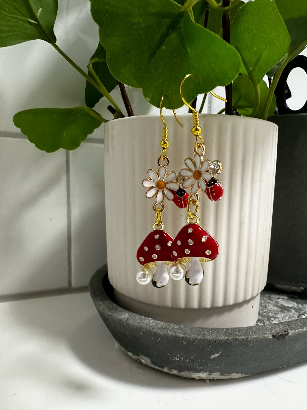 Image of Mushroom Earrings