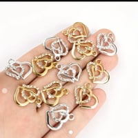 Image 2 of Rhinestone Inlaid Heart