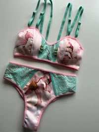 Ready to ship- pink & aqua 