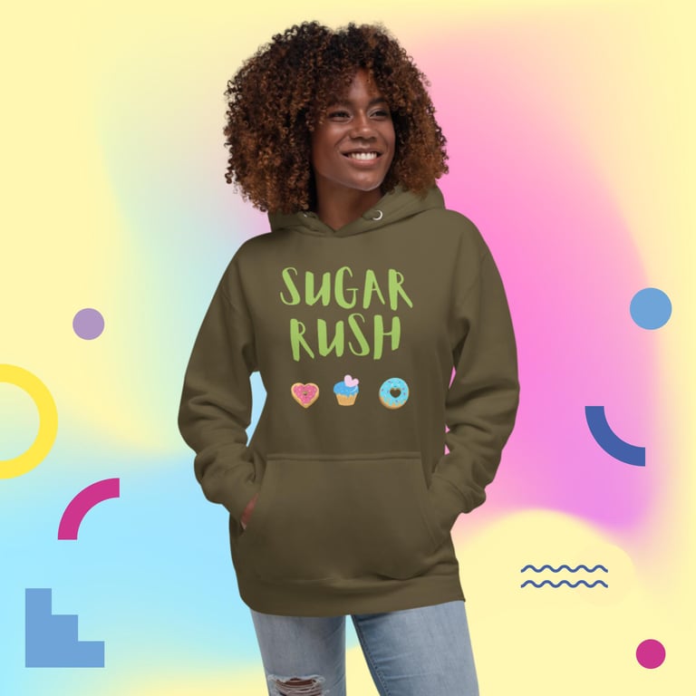 Sweet As Sugar Unisex Hoodie Image 3