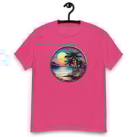 Image 12 of Unisex classic tee, Tropical Beach Sunset tee