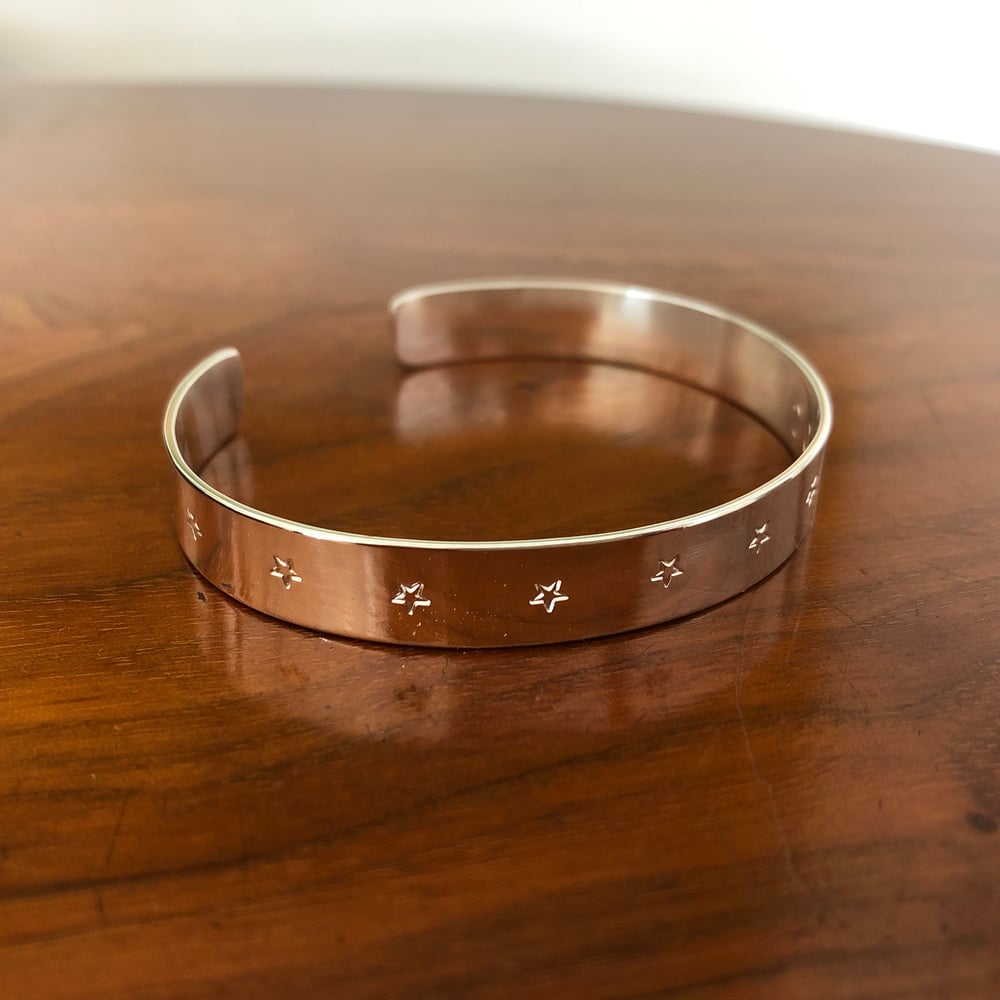 Image of Silver cuff 8 mm