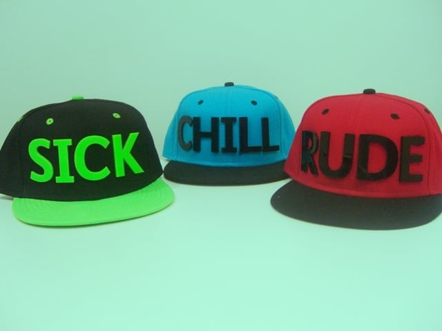 Image of Customized Snap backs in 14 Colours