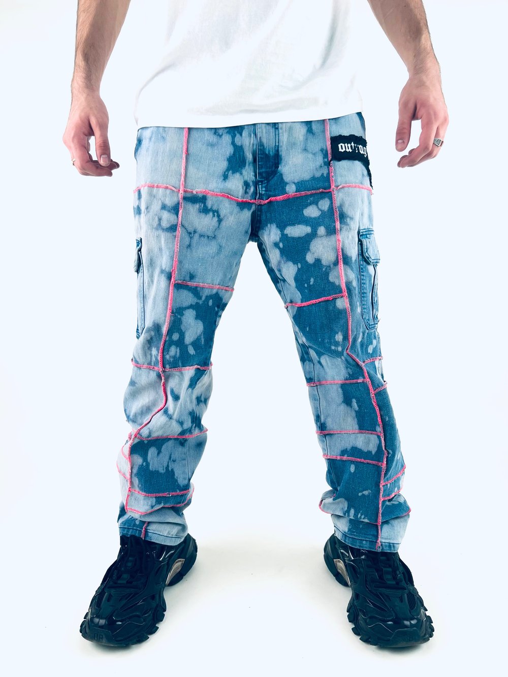 Pink neon pants