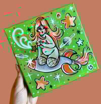 Image 1 of Alien on a rocket  (original)