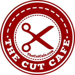 Image of The Cut Cafe Logo (Red)