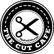 Image of The Cut Cafe Logo (Black)