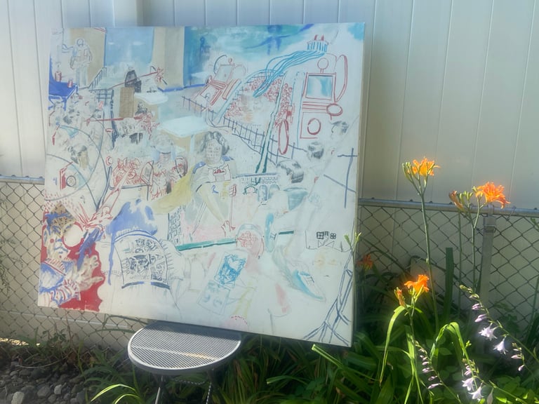 Homefigure Original Canvas Painting Image 3