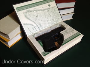 Image of Handgun Shaped Stash Box/Book