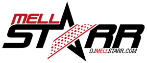 Image of New Mell Starr Logo print on White Tee