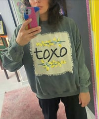 Image 4 of Suadoiro TOXO. Parche bordado a man. Corte OVERSIZE. Feita por encarga!