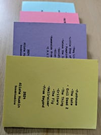 Image 2 of OH! THE HORROR Zines Vol. 1 - 4
