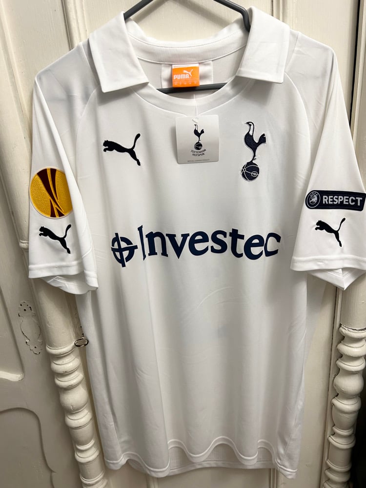 Image of NEW Tottenham Hotspur “BALE 3” 2011/12 Home Cup Shirt (M)