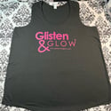 Glisten & Glow Perfect Tri Racerback tank