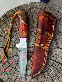 Image 3 of Raindrop Damascus knife