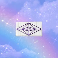 slander eye decal