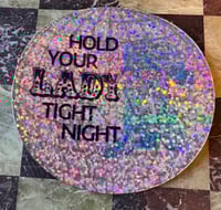 Disco Ball 3” Sparkle Sticker