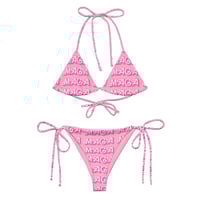 Image 1 of Mega Barbie - Cotton Candy String Bikini