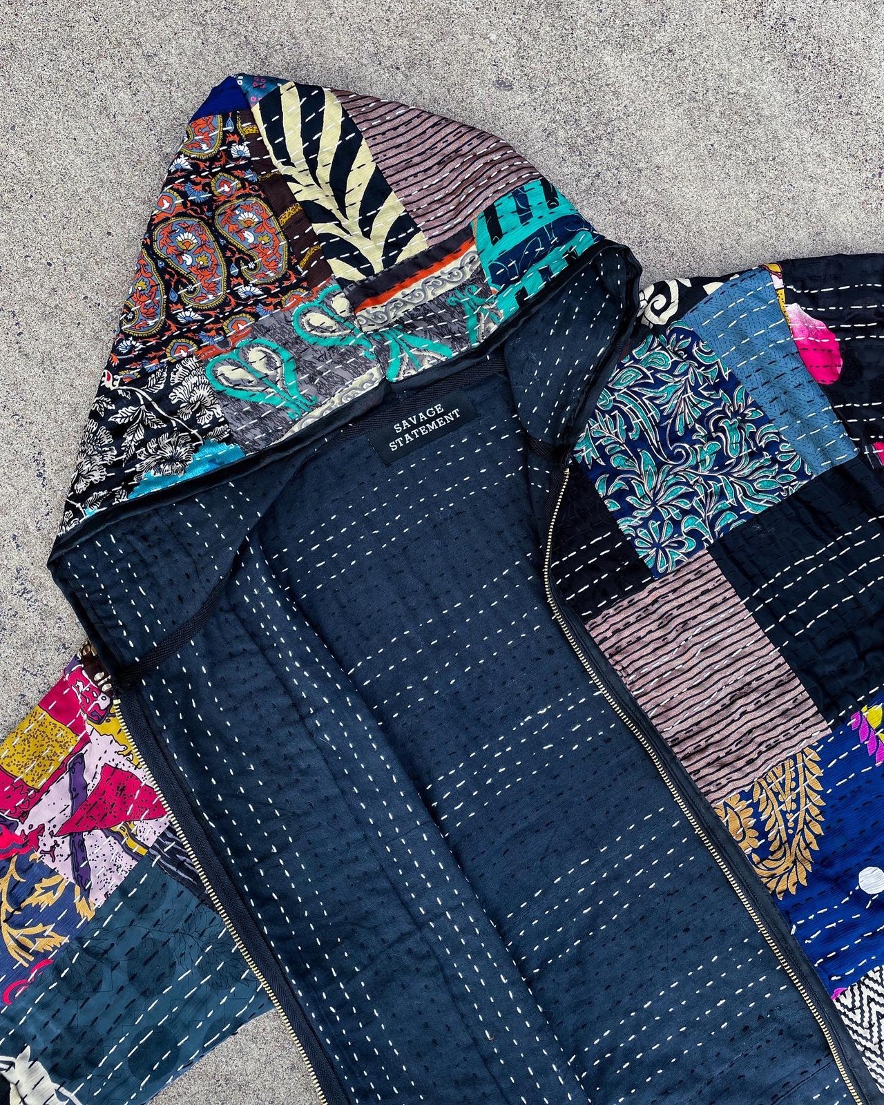 PATCHWORK SAVAGE SWEATER – Roots Bonds ONLINE STORE