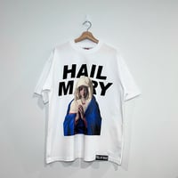 Image 1 of “HAIL MARY” Tee - White