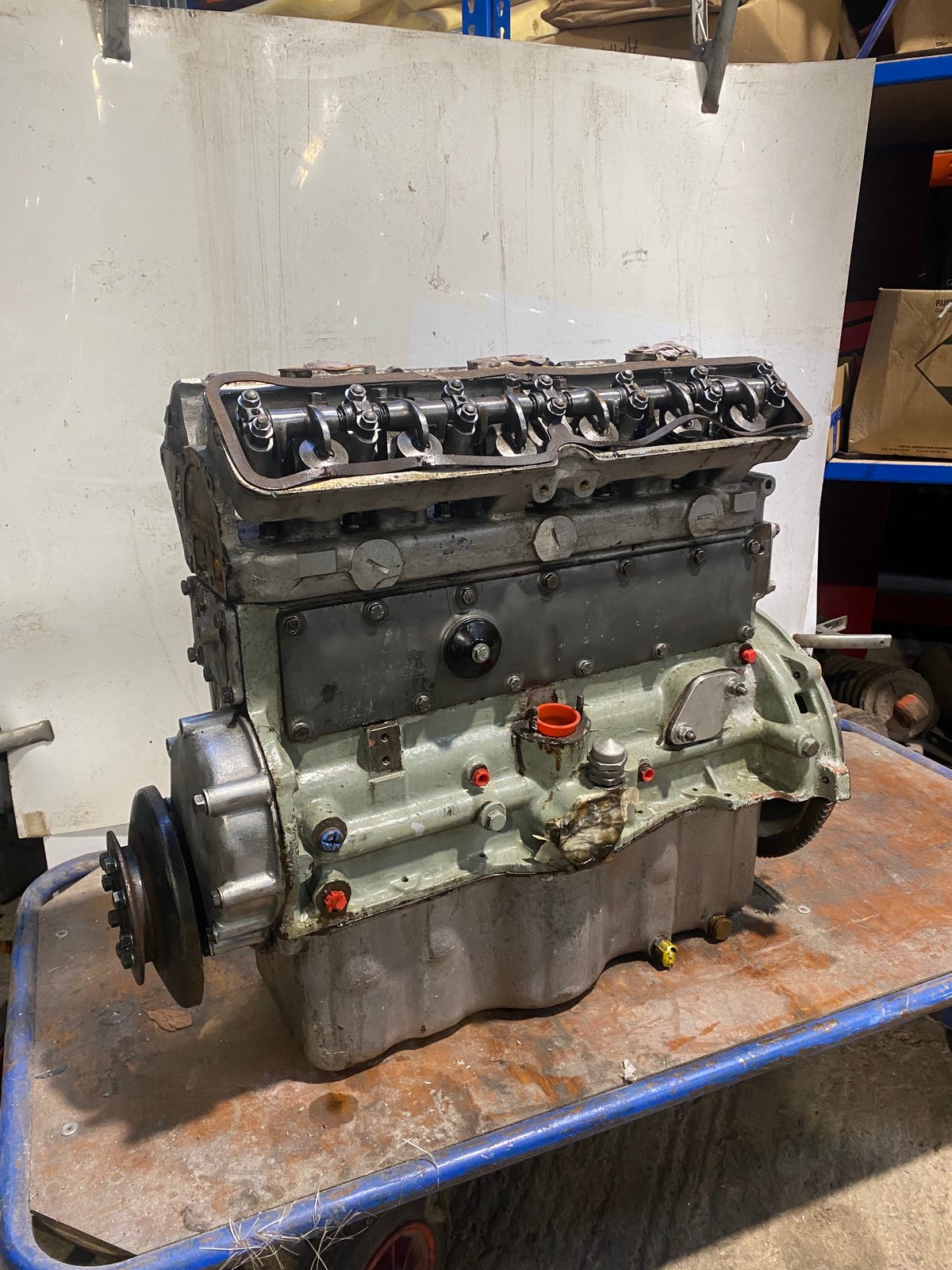 Bristol 100A 2 litre engine . Number 3004