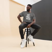Image 4 of Not Today Satan Men's Tee - White