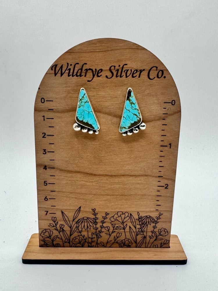 Image of Nevada Mine #8 stud earrings