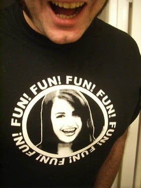 Image of Black Friday (Fun! Fun! Fun! Fun! Rebecca!) shirt