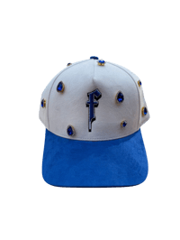 Image 1 of Suede Gem stone SnapBack 