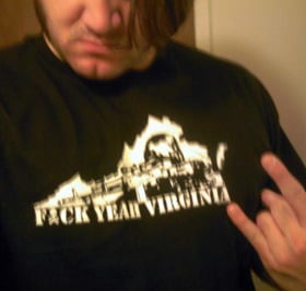 Image of F*CK YEAH VIRGINIA shirt 