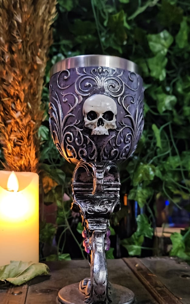 👑The Armored Kingdom Final Toast of Valor Skull Goblet🦴🩻