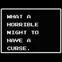 Image 1 of What A Horrible Night To Have A Curse shirt