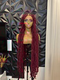 Image 2 of Sasha,  Braided Soft Locs Glueless Wig