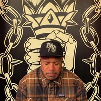 Image 3 of O/M logo mesh hat