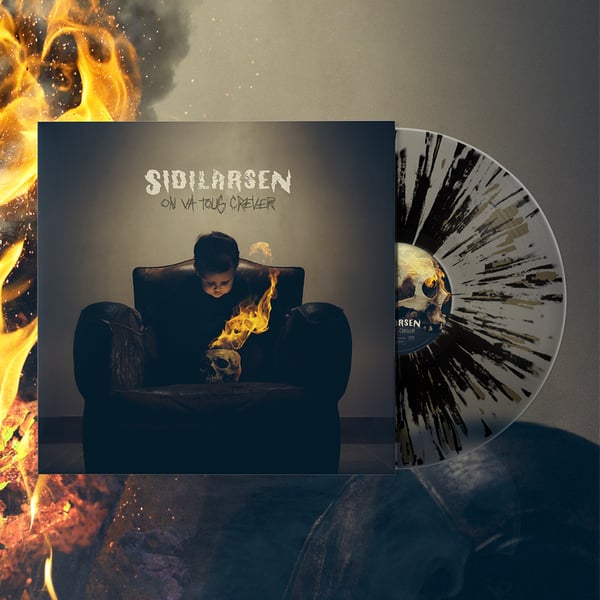 Image of Sidilarsen "On va tous crever" collector splatter