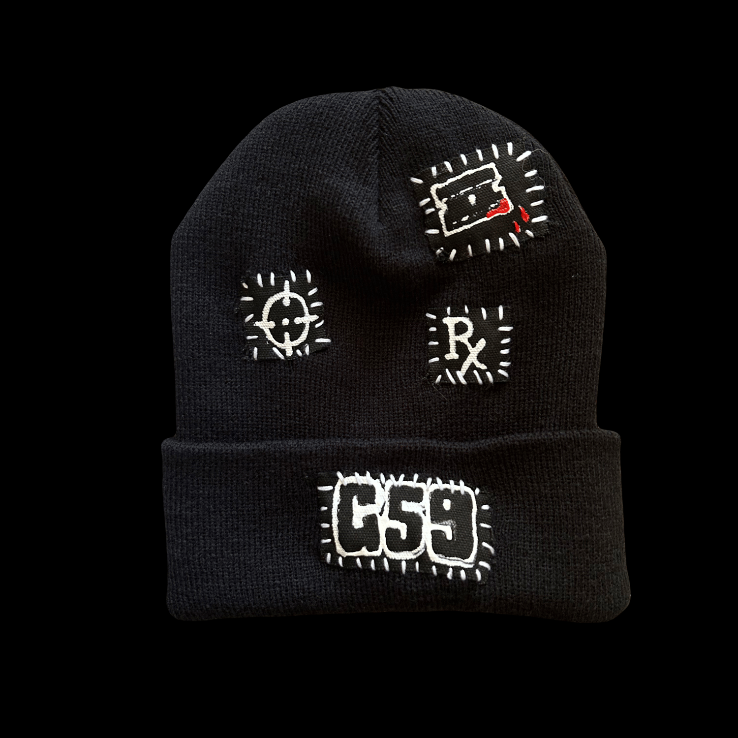 Image of Patchwork beanie