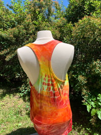 Image of Large Sunburst Racerback Tank Top