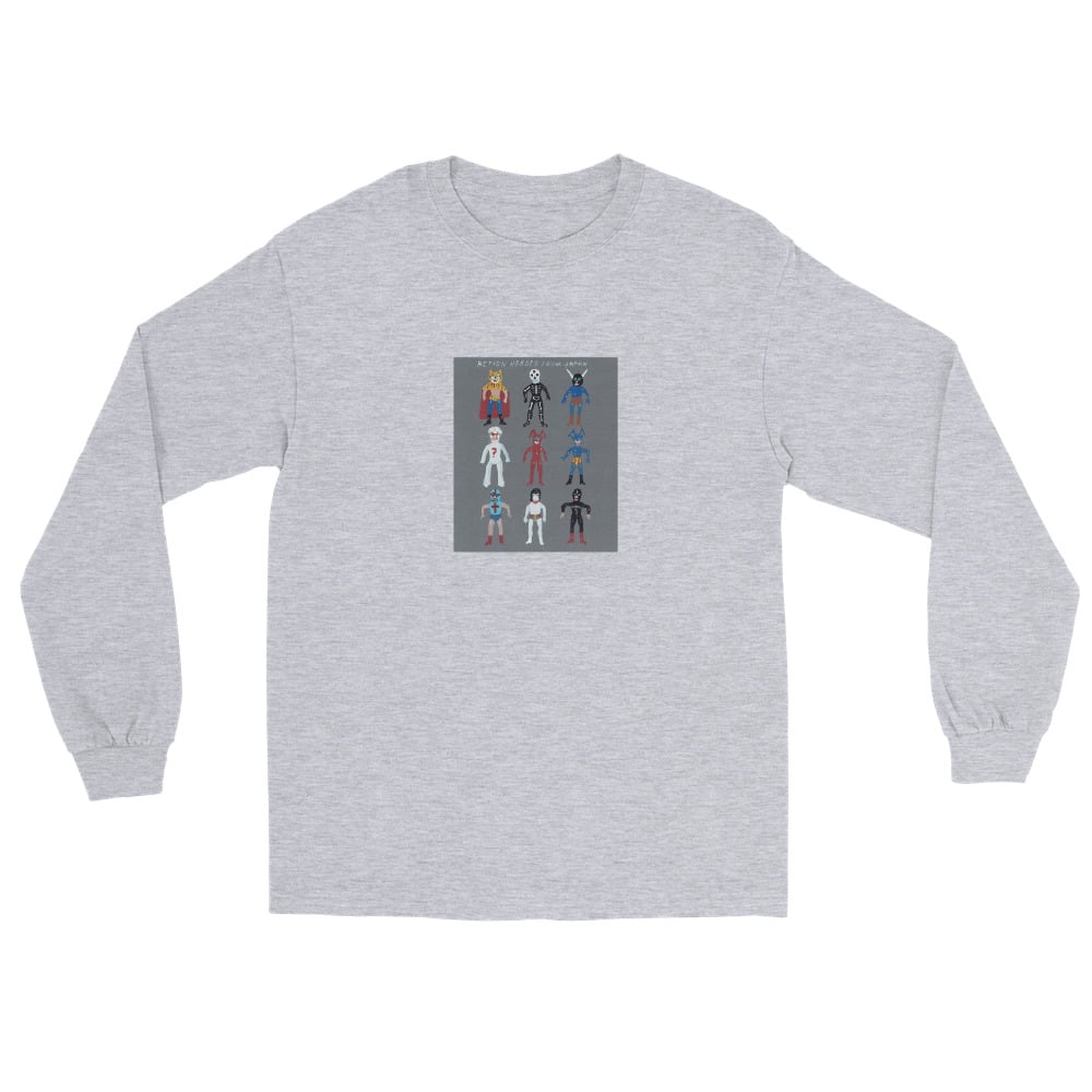 Image of ACTION HEROES FROM JAPAN LONG SLEEVE SHIRT