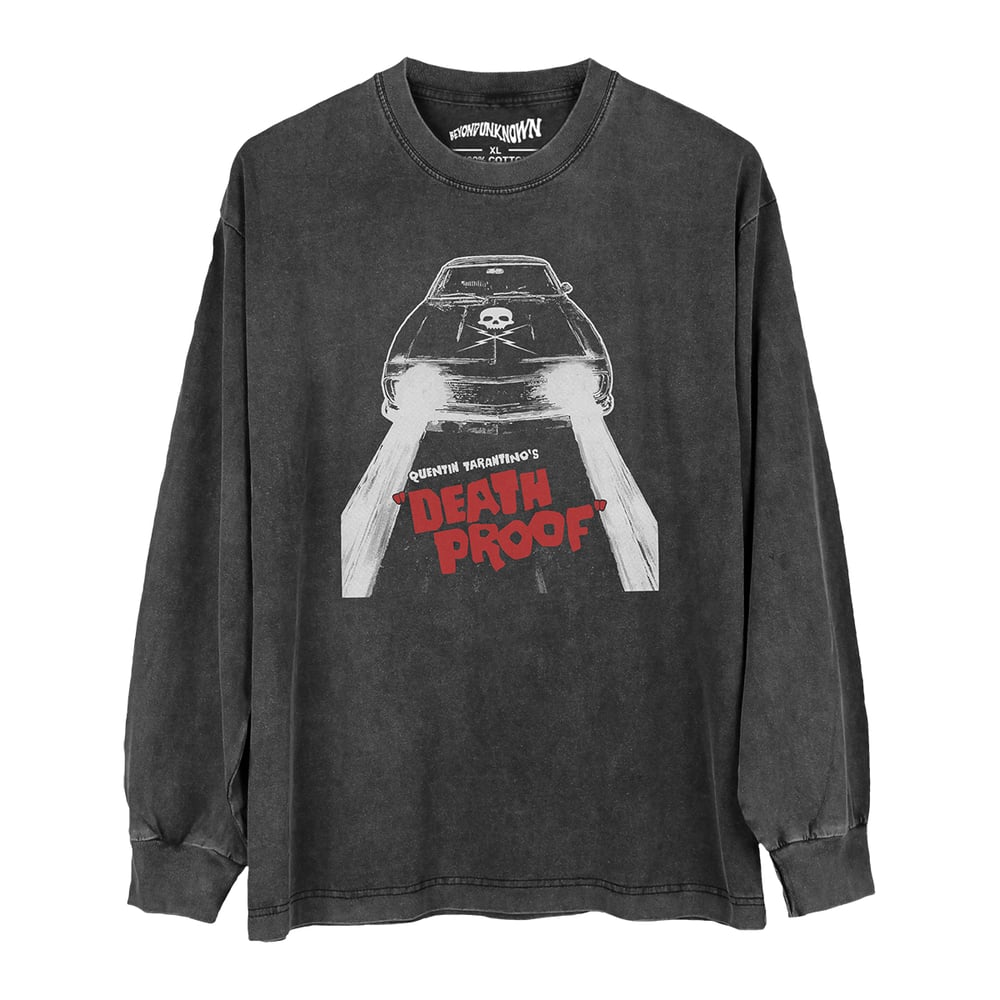 Death Proof Washed Premium T-Shirt – Quentin Tarantino Movie Unisex Cotton Tee for Men & Women