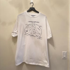 Image of Tennis Player's Brain T-Shirt