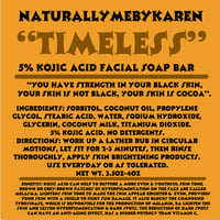 Image 2 of “TIMELESS” 5% KOJIC ACID FACIAL SOAP 