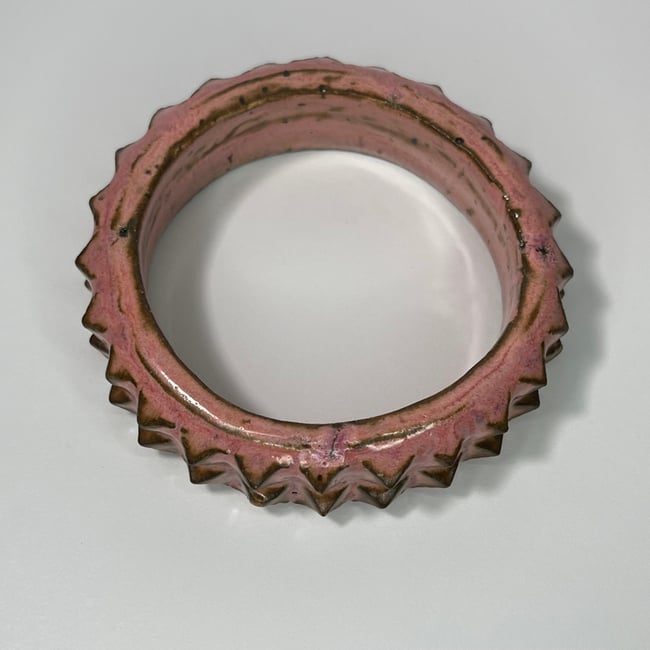 Cherry Blossom Studded Bracelet - 7.25 in Inner Diameter