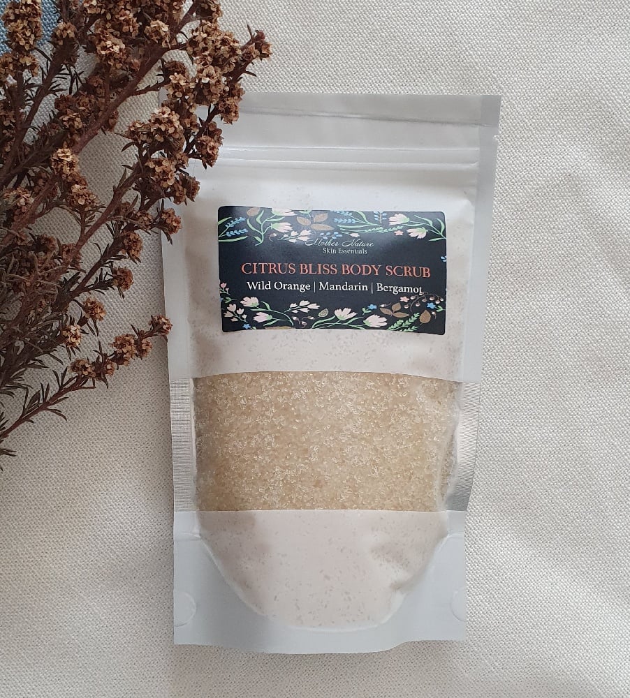 Image of Citrus Bliss Body Scrub | Exfoliating Body Treatment